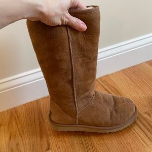 Good condition chestnut ugg tall boots